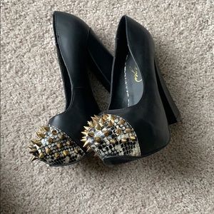 Privileged Studded Out Thick Platforms